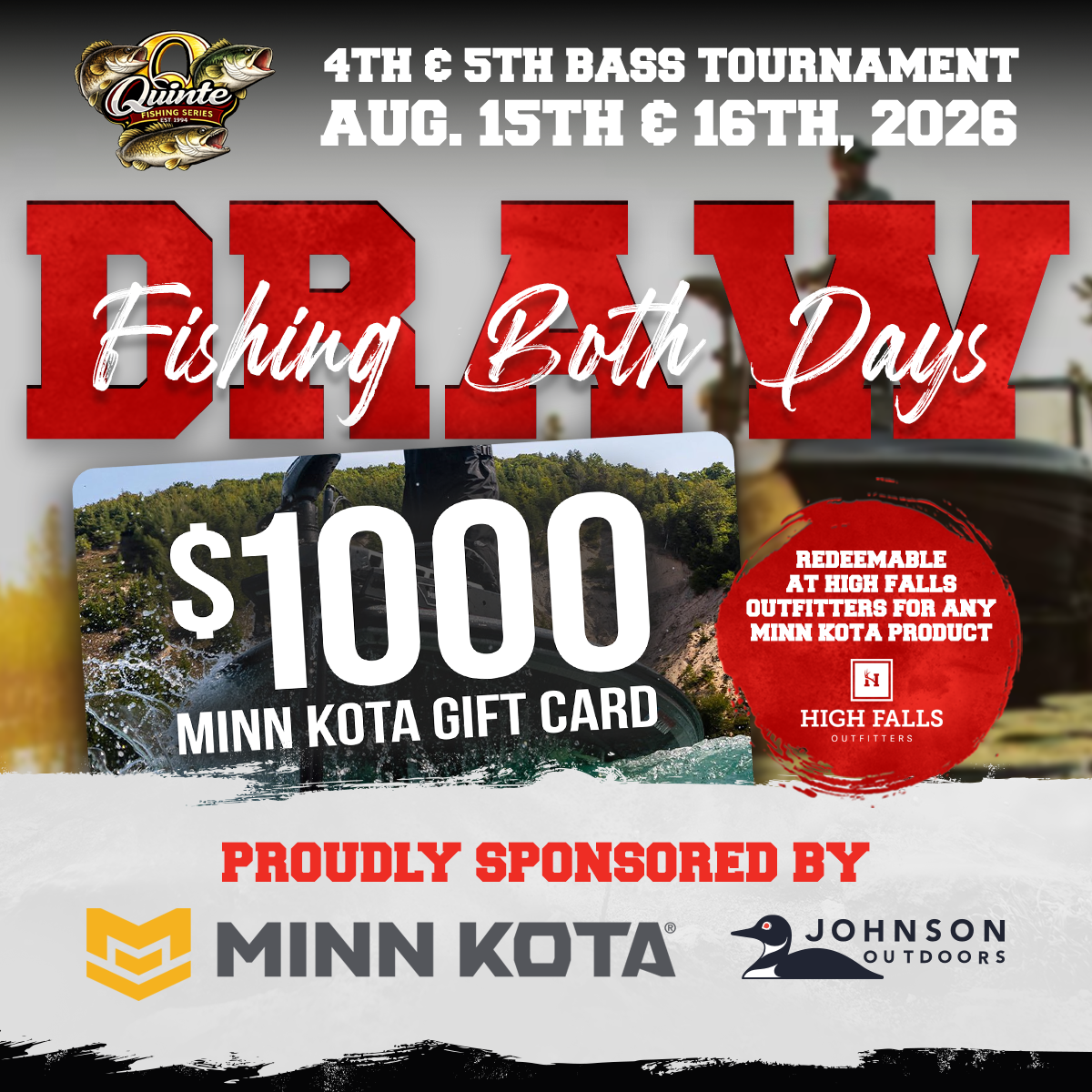 2026 QFS 4th Bass Tournament Large & Smallmouth