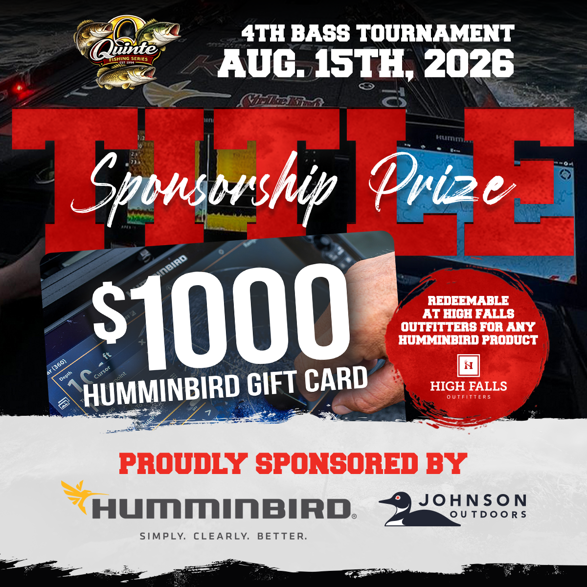2026 QFS 4th Bass Tournament Large & Smallmouth